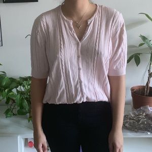 Vintage Pink Blouse
